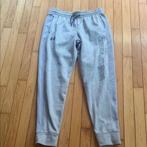 Under Armour Light Gray Sweatpants